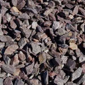 Purple 3/4"–1" Mixed Stone